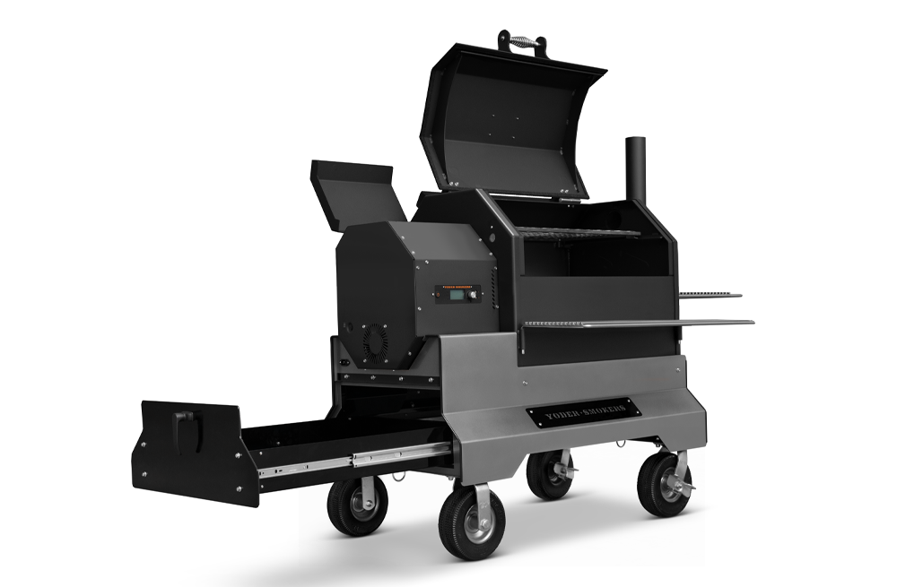 Yoder Smokers YS640s Comp Cart w/ Drawer & Stainless Steel Shelves