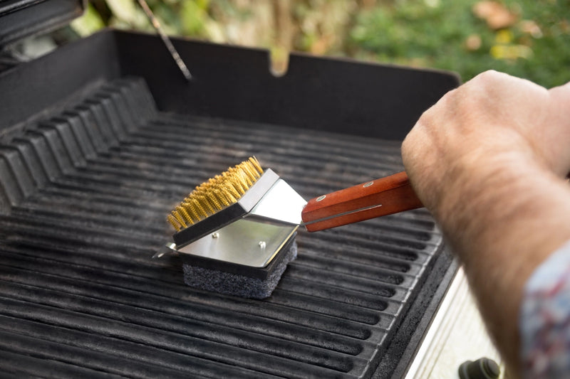 Rosewood Collection 3-in-1 Grill Brush