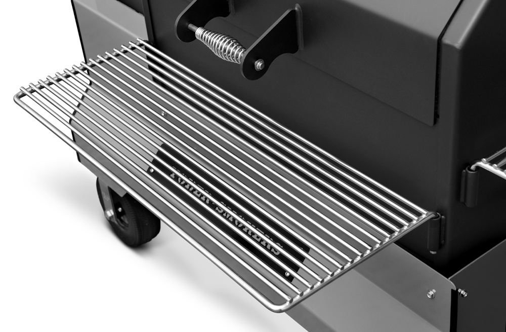Yoder 640 Comp Yoder Smokers YS640s Comp Cart w/ Drawer & Stainless Steel Shelves ...