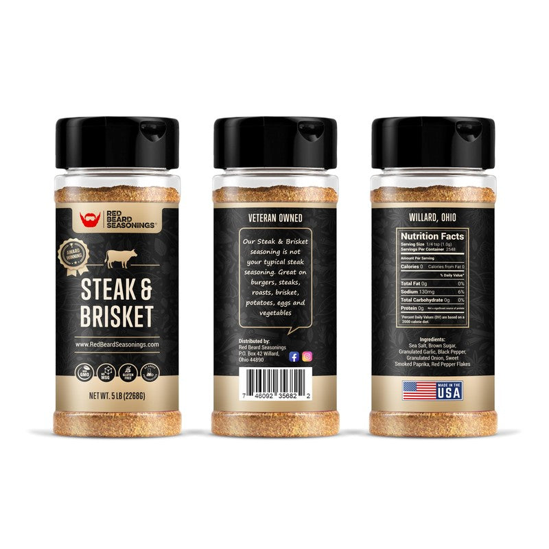 Red Beard Seasoning's Steak & Brisket