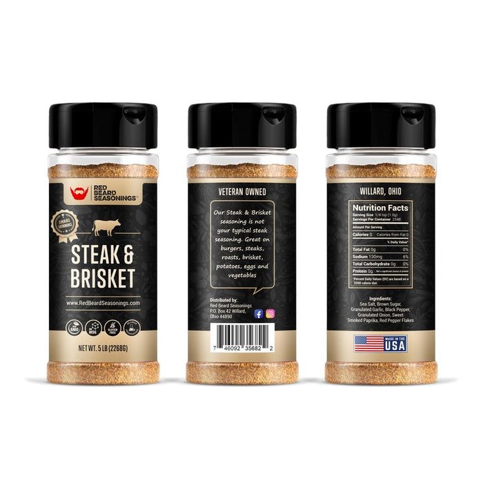 Red Beard Seasoning's Steak & Brisket