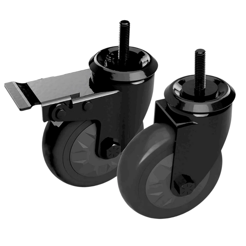Big Green Egg Heavy Duty Locking Caster Kit