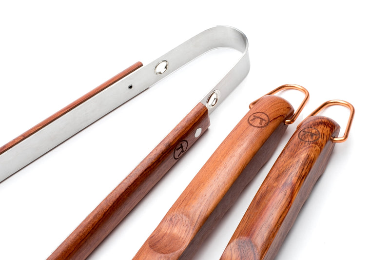 Rosewood 3-Piece BBQ Tool Set