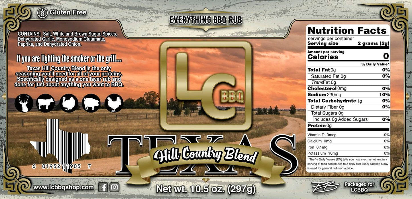 LC BBQ Texas Hill Country Blend