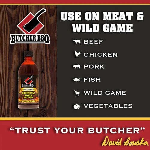 Butcher BBQ Homestyle Sweet BBQ Sauce