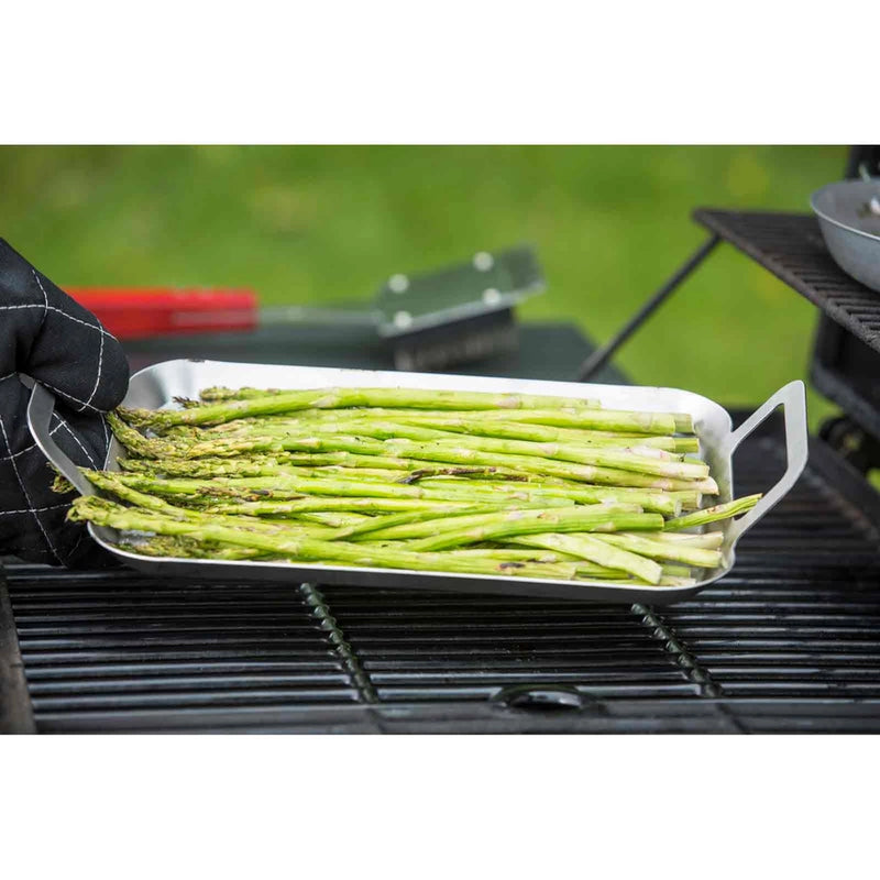 Large Stainless Steel Grilling Tray