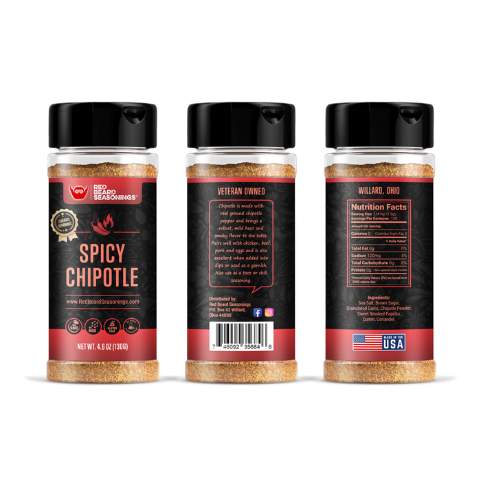 Red Beard Seasoning's Spicy Chipotle