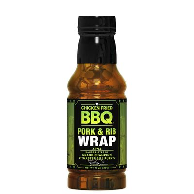 Chicken Fried BBQ Pork & Rib Wrap Apple