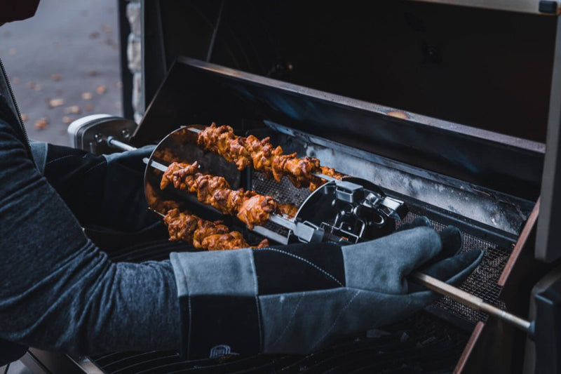 Rotisserie Shish-Kabob Skewer Set