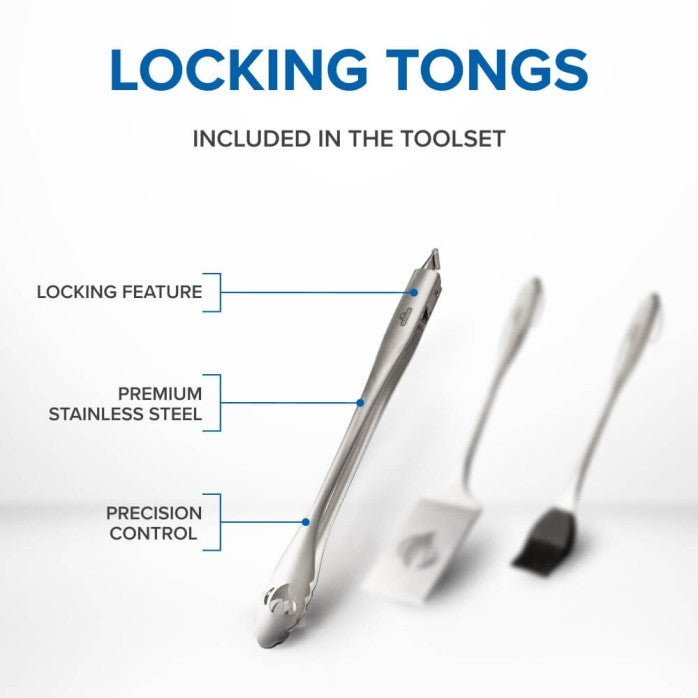Stainless Steel 3-Piece Toolset