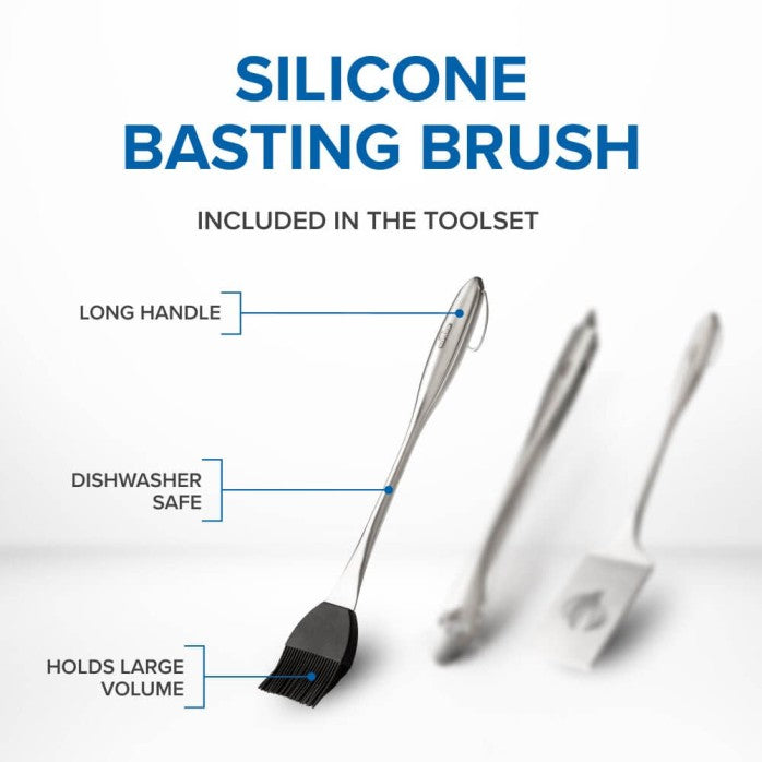 Stainless Steel 3-Piece Toolset
