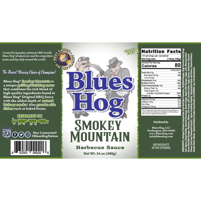 Blues Hog Smokey Mountain BBQ Sauce