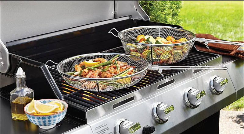 Jumbo Grill Basket & Skillet
