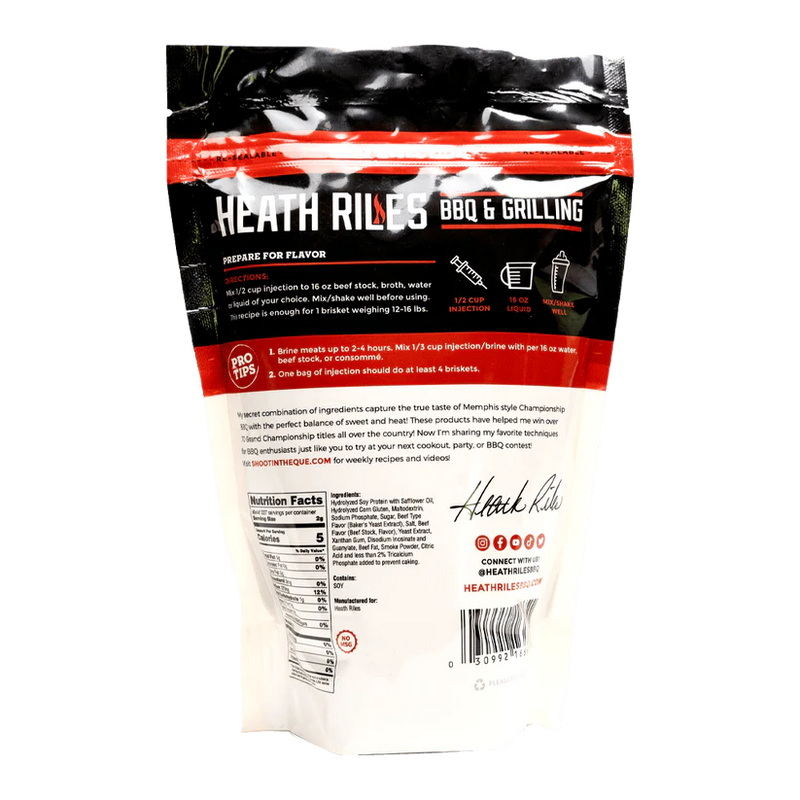 Heath Riles Beef Injection