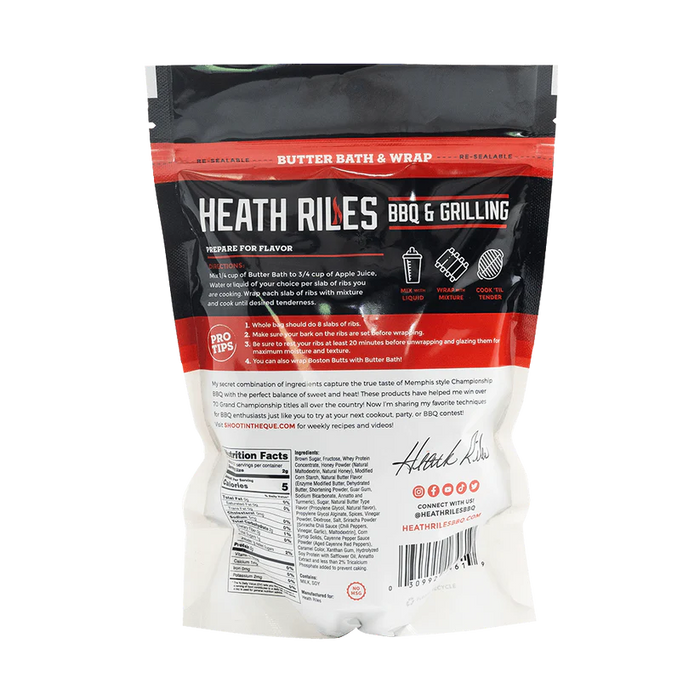 Heath Riles Butter Bath & Wrap