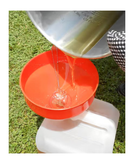 Heavy Duty 8" Plastic Oil Funnel