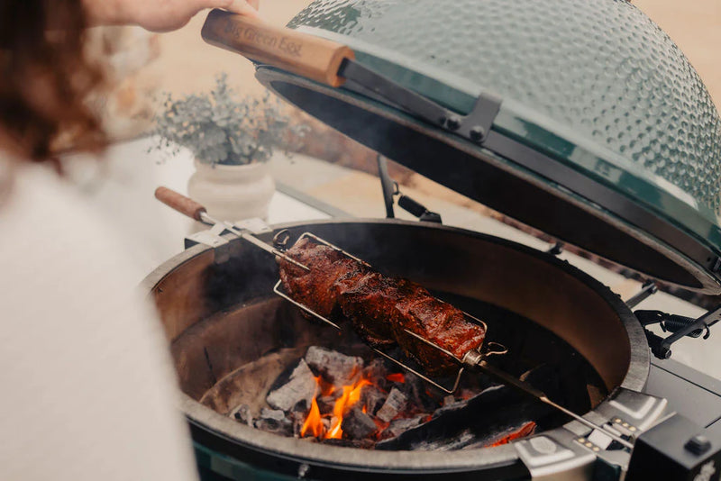 Big Green Egg Rotisserie