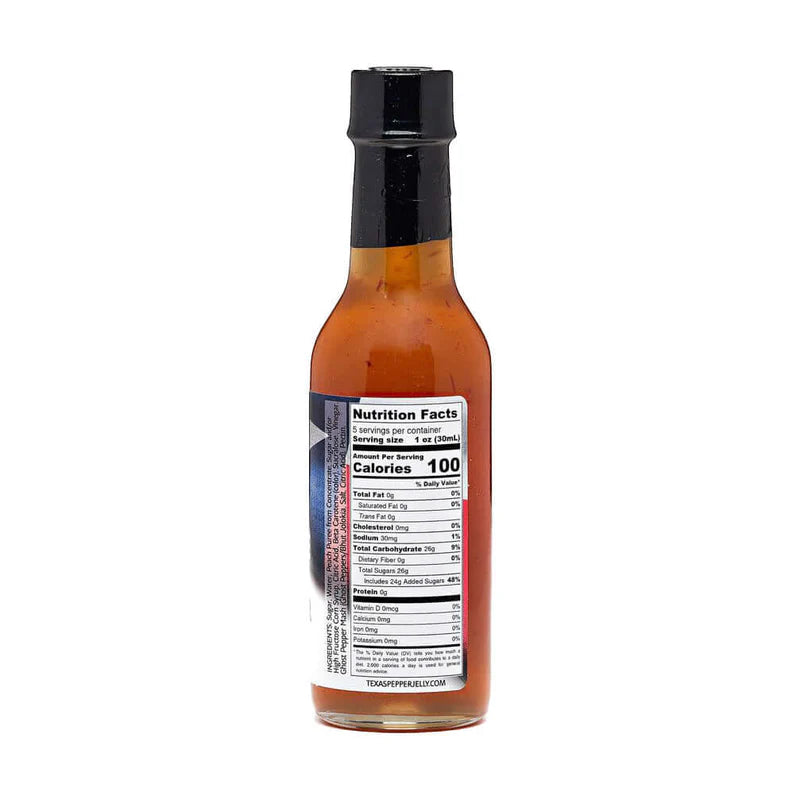 Peachy Ghost Pepper Hot Sauce