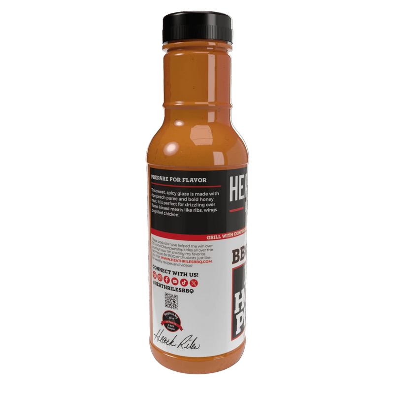 Hot Honey Peach BBQ Glaze