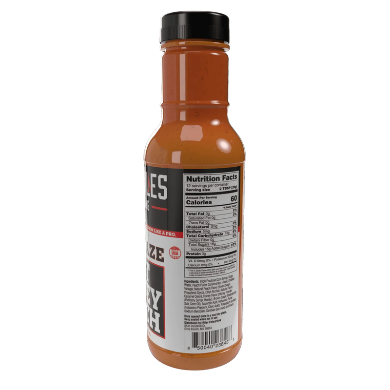 Hot Honey Peach BBQ Glaze