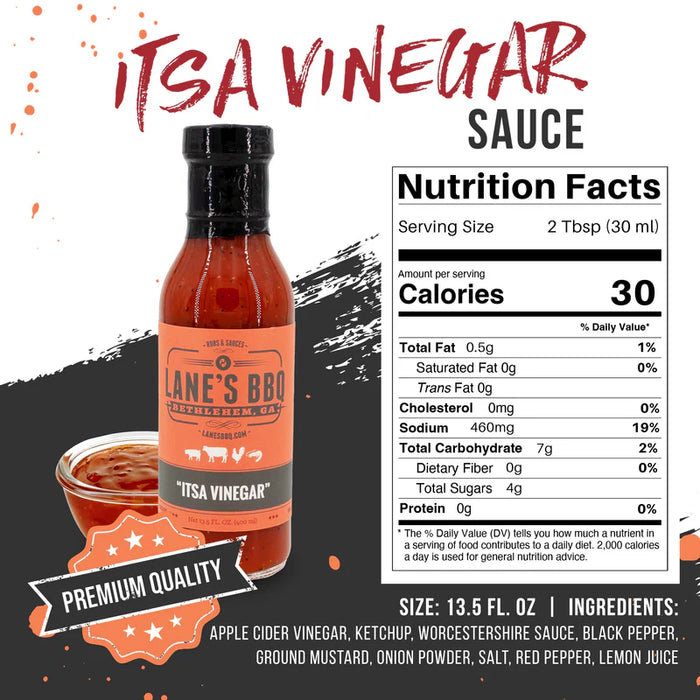 Lane's BBQ Itsa Vinegar