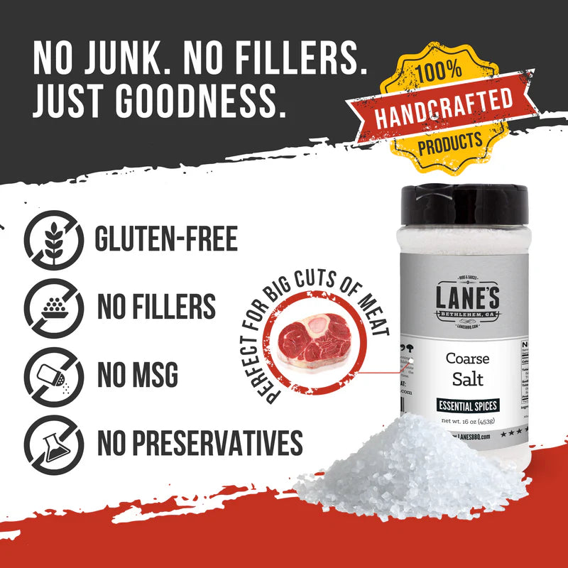 Lane's BBQ Course Kosher Salt