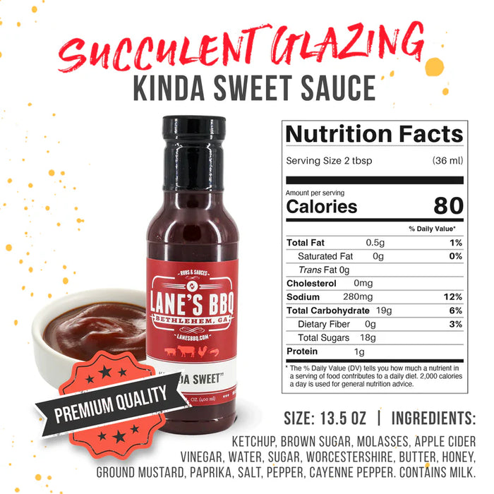 Lane's BBQ Kinda Sweet Sauce