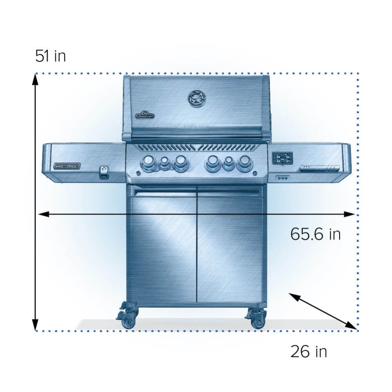 Phantom Prestige 500 Connected w/ IR Side & Rear Burners