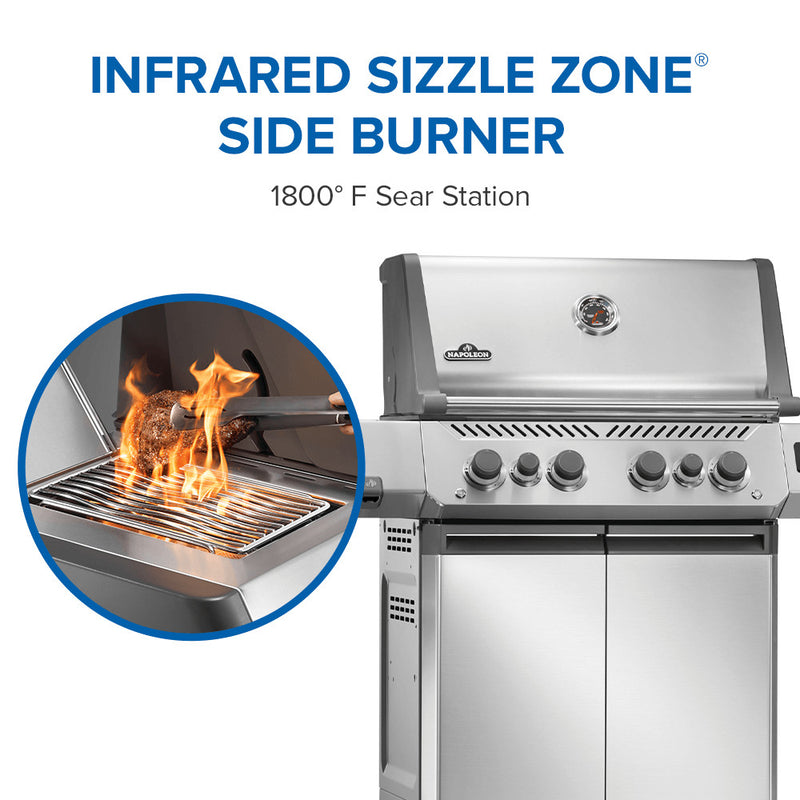 Prestige 500 Connected w/ IR Side & Rear Burners