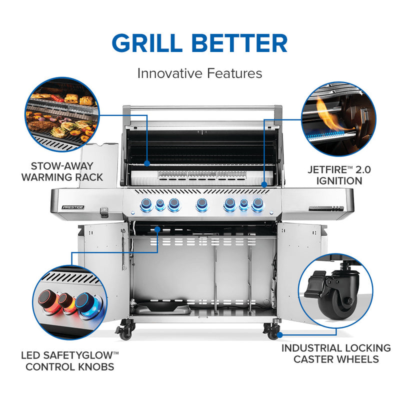 Prestige 665 w/ IR Side & Rear Burners