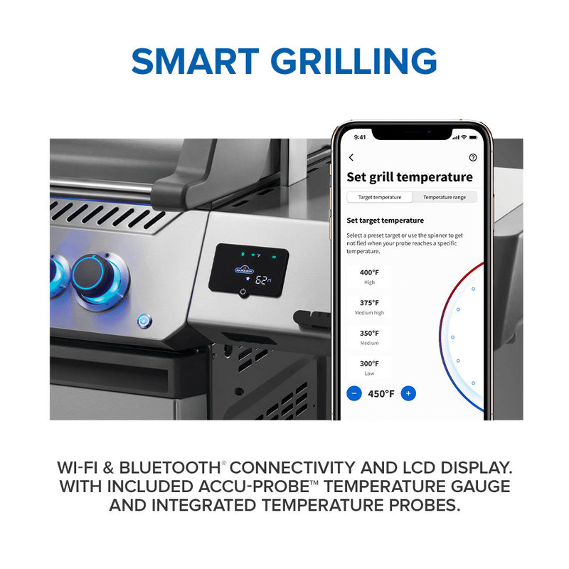 Prestige 665 Connected w/ IR Side & Rear Burners