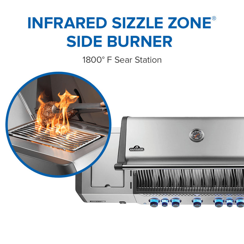 Prestige 665 Connected w/ IR Side & Rear Burners