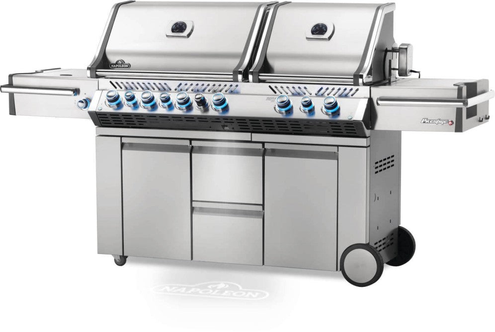 Napoleon Prestige PRO 825 w/ Power Side Burner, IR Rear & Bottom Burners