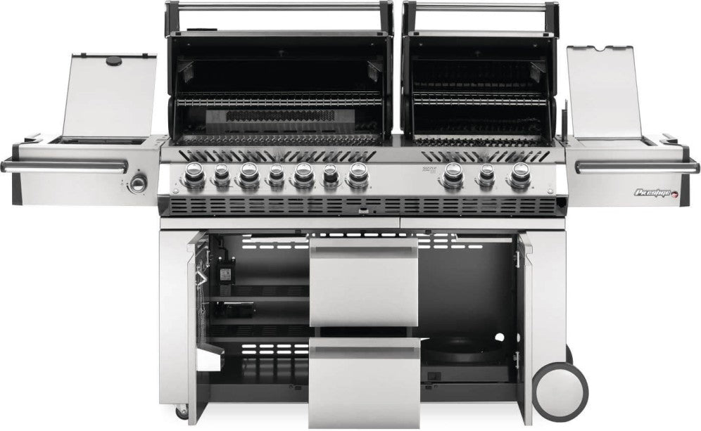 Napoleon Prestige PRO 825 w/ Power Side Burner, IR Rear & Bottom Burners