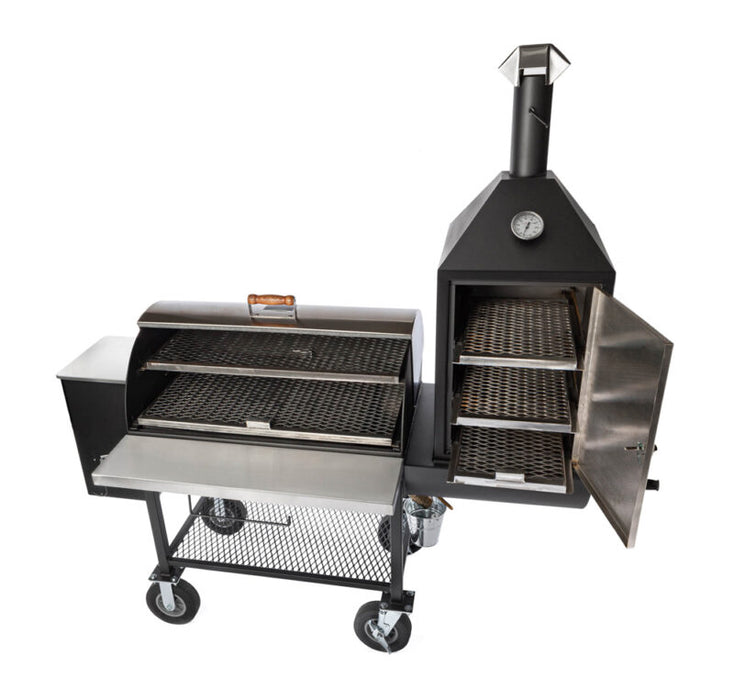 Pitts & Spitts Maverick 1250 w/ Upright Smoker