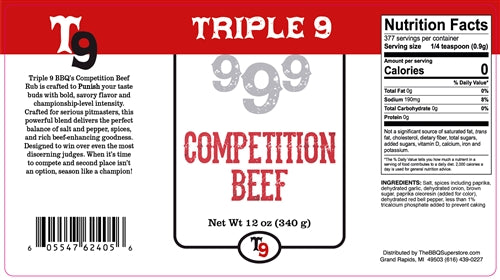 Competition Beef