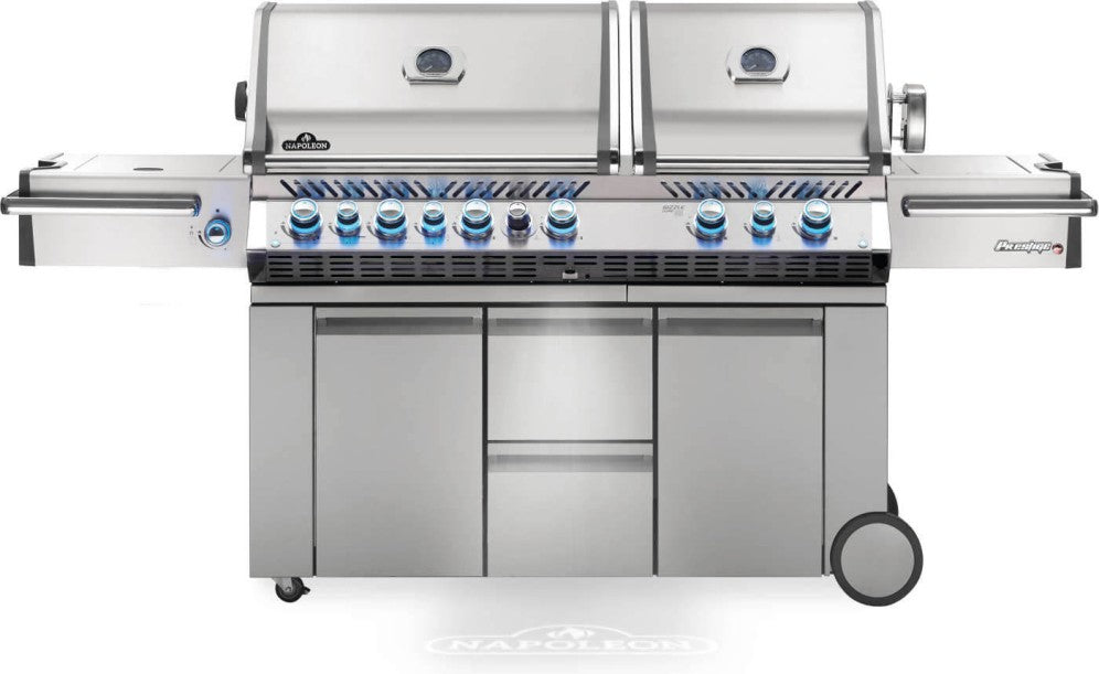 Napoleon Prestige PRO 825 w/ Power Side Burner, IR Rear & Bottom Burners