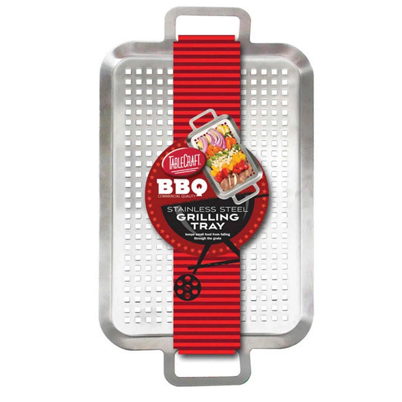 Large Stainless Steel Grilling Tray