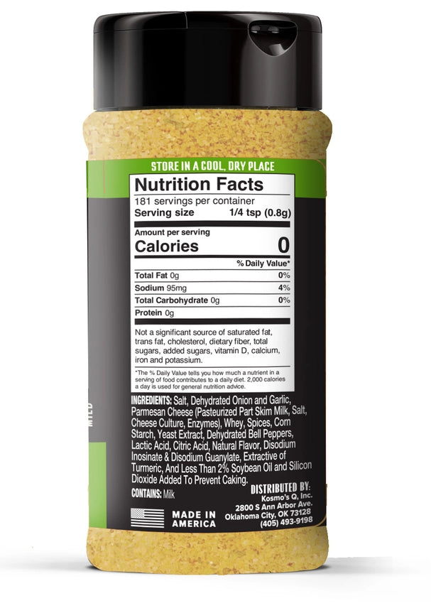 Kosmos Q Garlic Parm Wing Dust