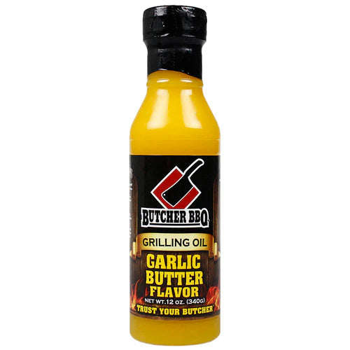 Butcher BBQ Garlic Butter Flavor Grilling Oil