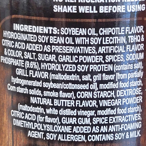 Butcher BBQ Steak House Flavor Grilling Oil