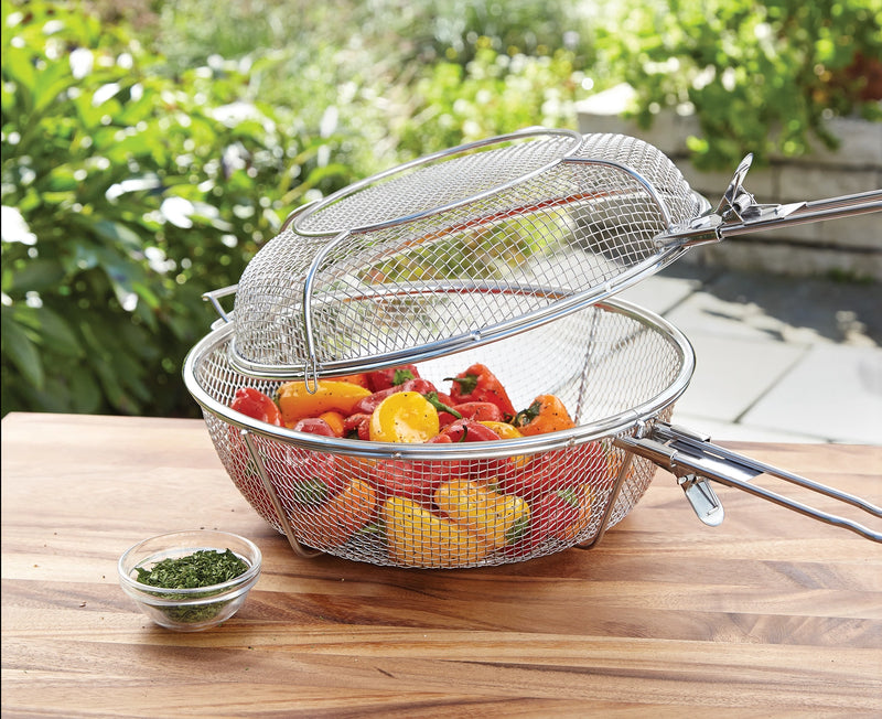 Jumbo Grill Basket & Skillet