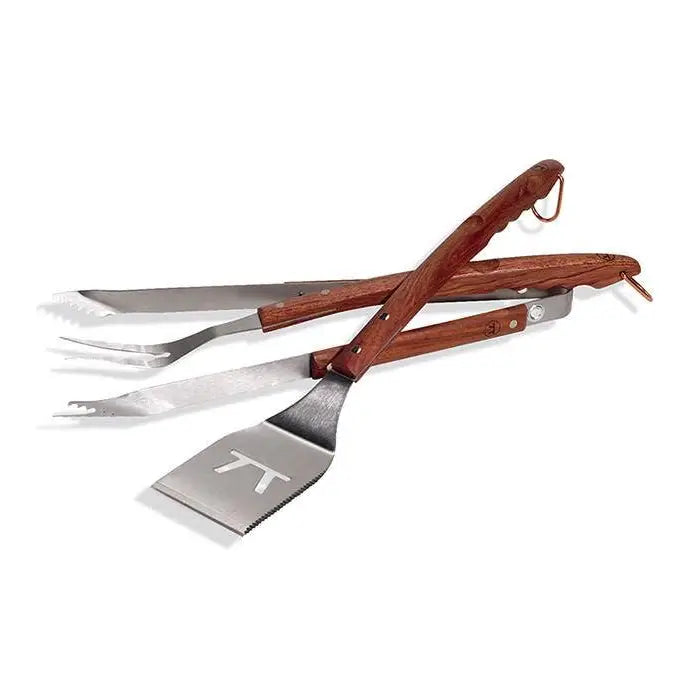 Rosewood 3-Piece BBQ Tool Set