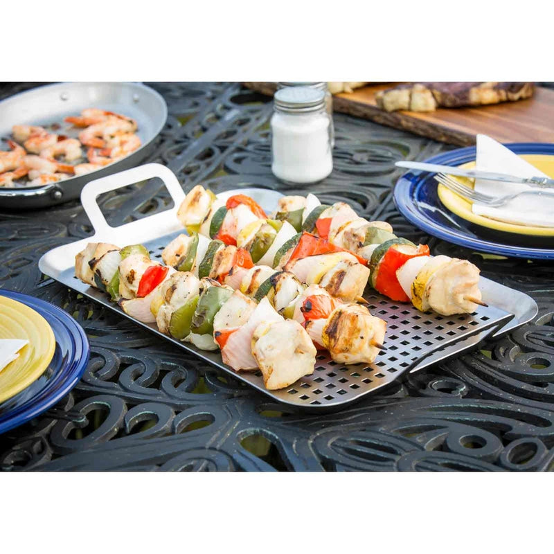 Large Stainless Steel Grilling Tray