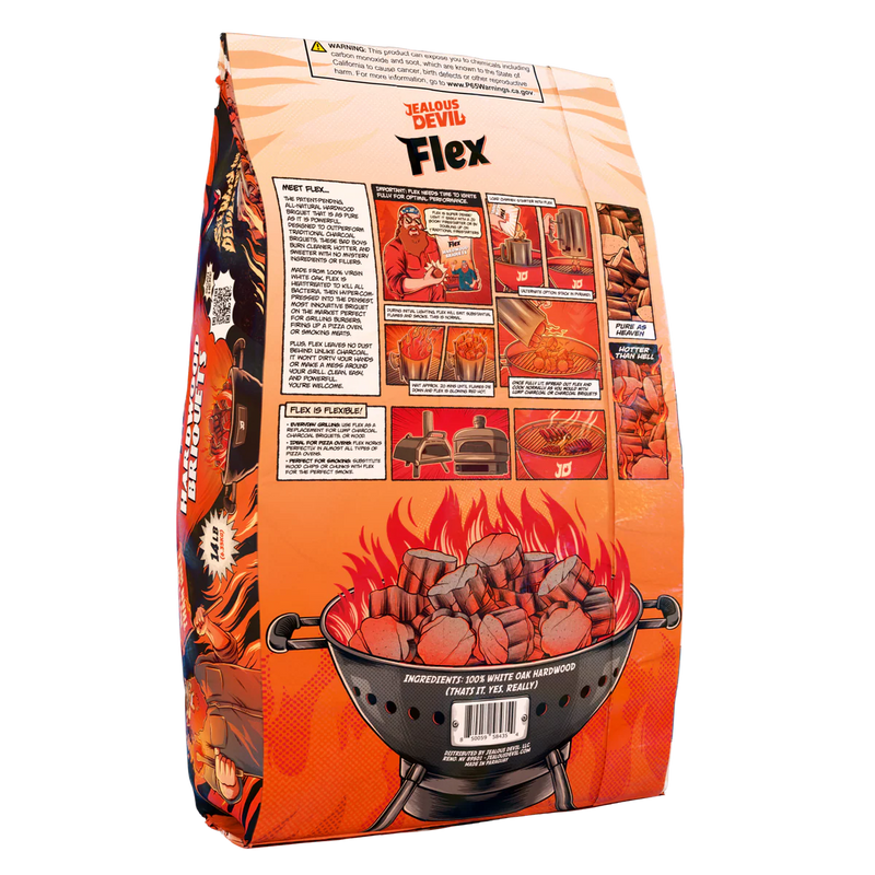 Flex Hardwood Grilling Briquets