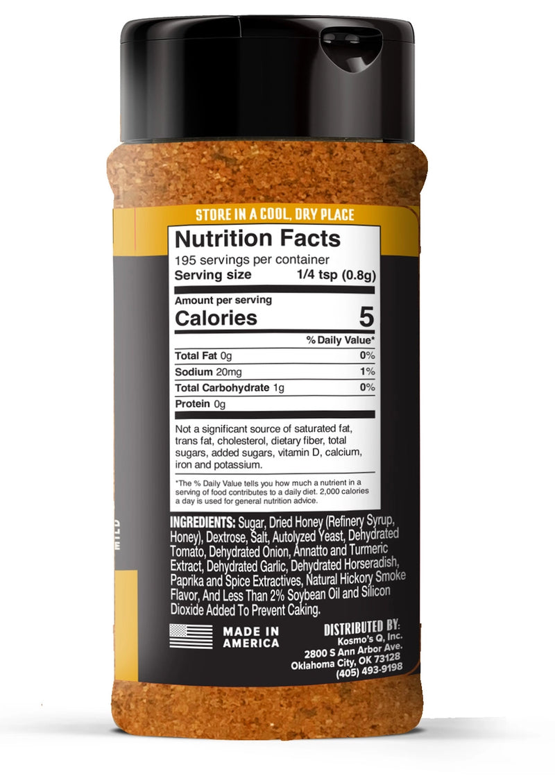 Kosmos Q Honey BBQ Wing Dust