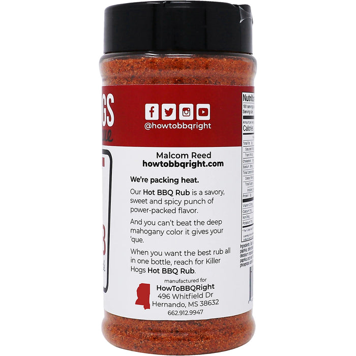 Killer Hogs Hot BBQ Rub