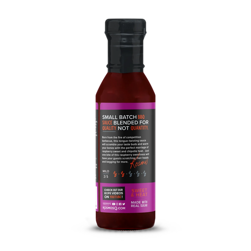 Kosmos Q Raspberry Chipotle BBQ Sauce