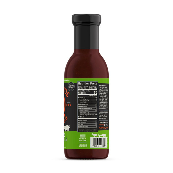 Kosmos Q Apple Chipotle BBQ Sauce