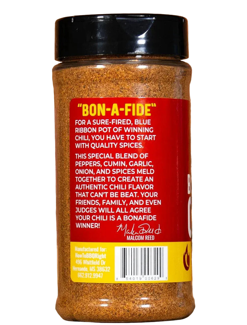 Malcom's Bonafide Chili Seasoning